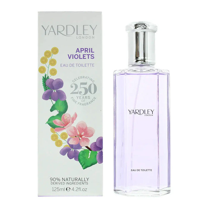 Yardley April Violets Eau de Toilette Spray 125ml