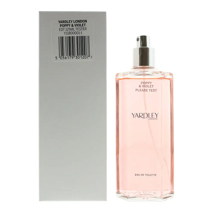 Yardley Poppy And Violet Tester Eau De Toilette 125ml
