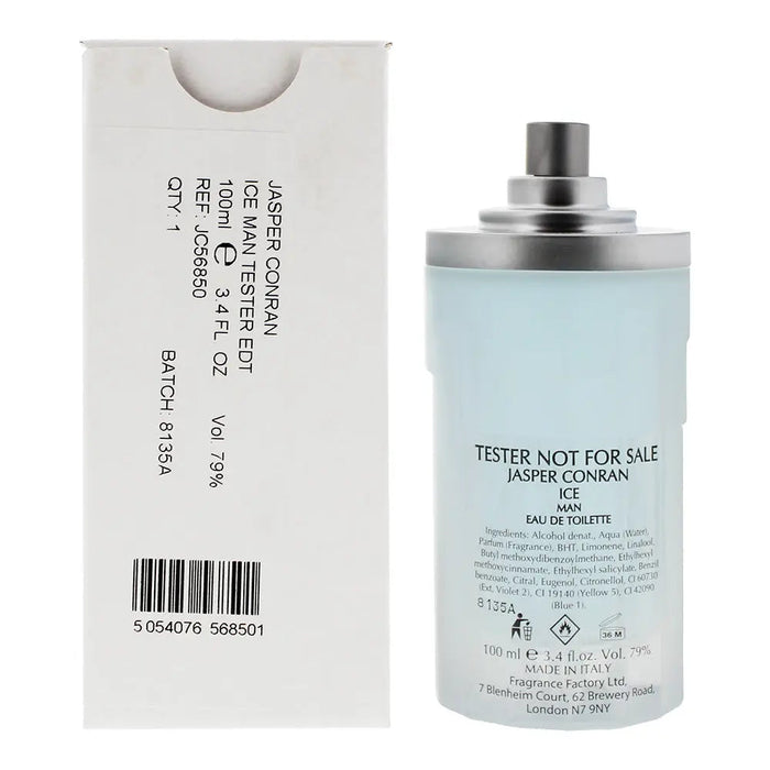 Jasper Conran Ice Man Tester Eau De Toilette 100ml