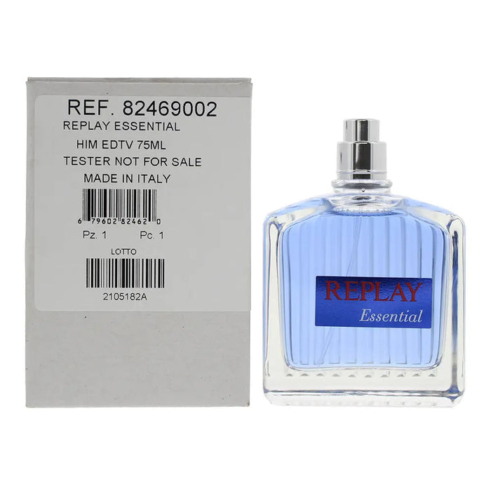 Replay Essential For Him Tester Eau De Toilette 75ml