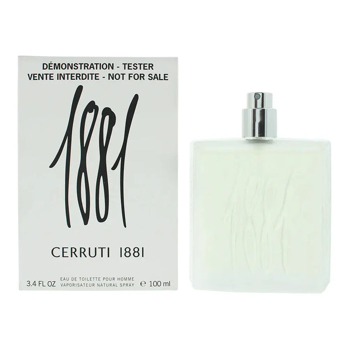 Cerruti 1881 Pour Homme Eau de Toilette Spray 100ml Tester