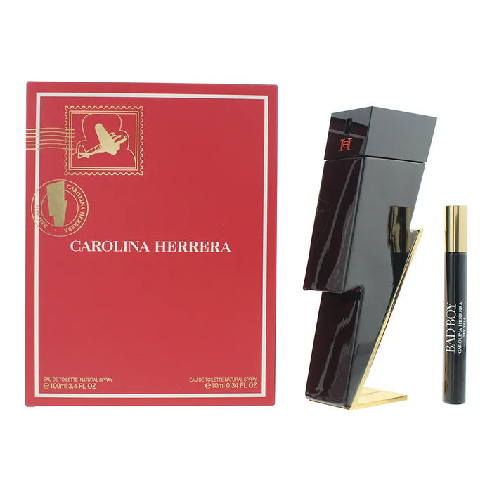 Carolina Herrera Bad Boy Gift Set EDT 100ml + EDT 10ml