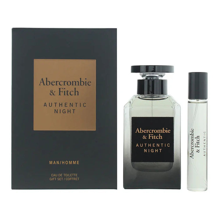 Abercrombie & Fitch Authentic Night Men Gift Set Eau de Toilette 100ml