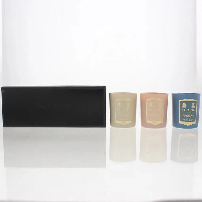 Floris London Mini Candle Trio Collection 3 x 70g