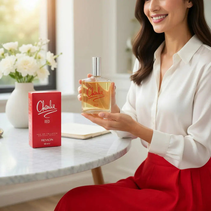 Revlon Charlie Red Women's Perfume Bundle 3 x EDT Spray 100ml