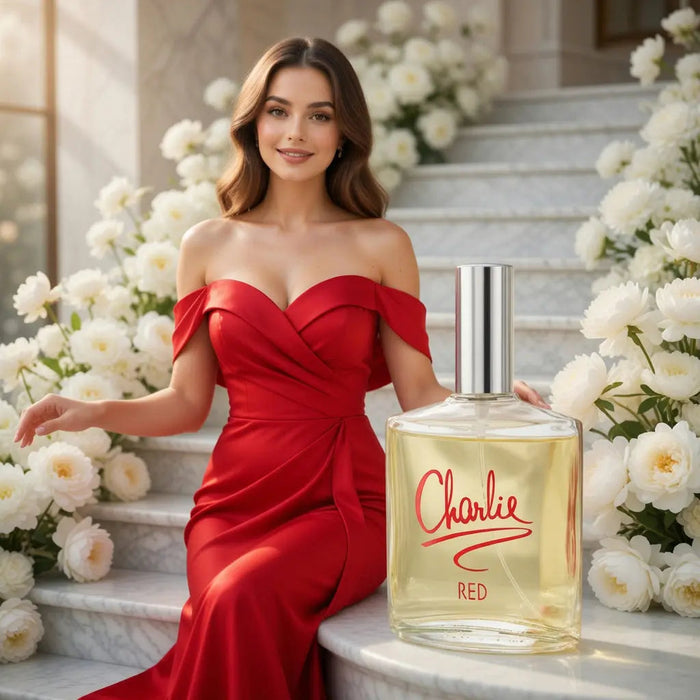 Revlon Charlie Red Women's Perfume Bundle 3 x EDT Spray 100ml