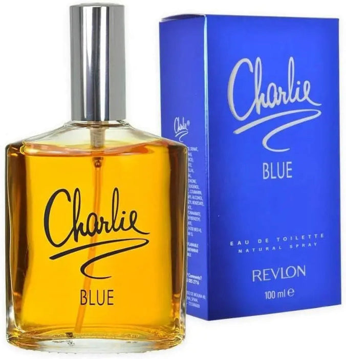 Revlon Charlie Blue Eau de Toilette 100ml Pack of 2 Perfume Bottles