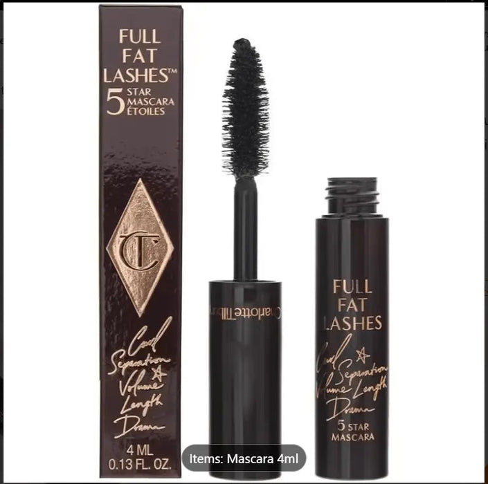 TBS Eye Makeup Duo Charlotte Tilbury Black Mascara + Shu Uemura Mystic Green Mascara