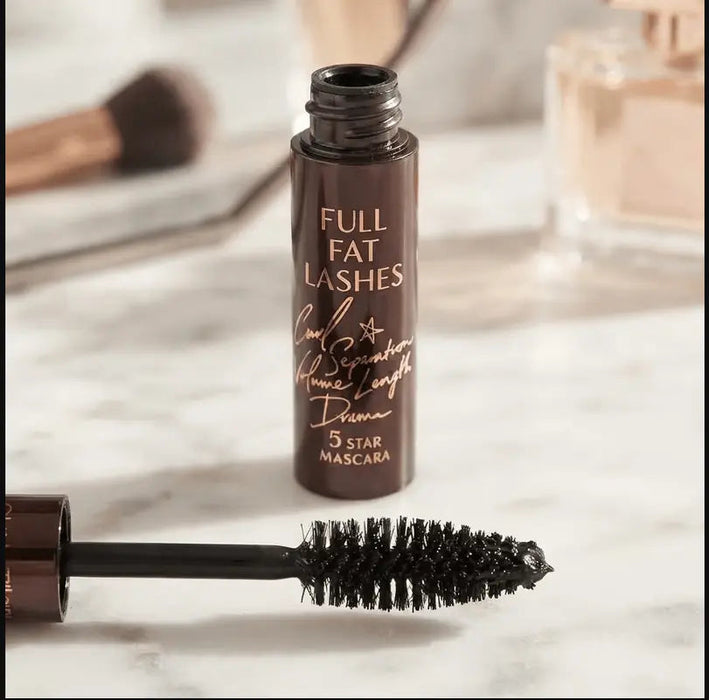 TBS Eye Makeup Duo Charlotte Tilbury Black Mascara + Shu Uemura Mystic Green Mascara