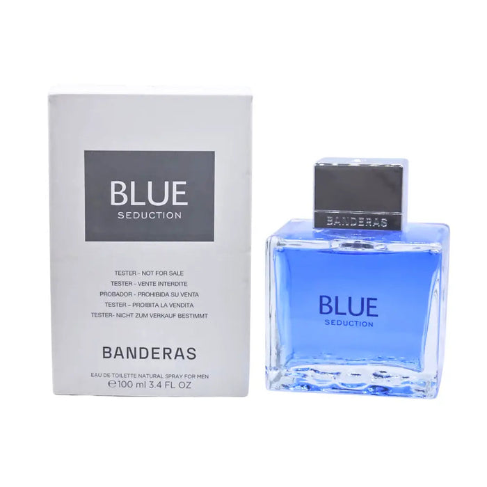 Antonio Banderas Blue Seduction for Men Eau de Toilette Spray 100ml Tester