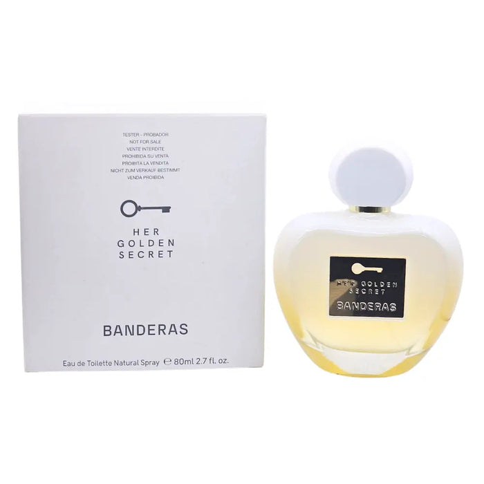 Antonio Banderas Her Golden Secret Eau de Toilette Spray 80ml Tester