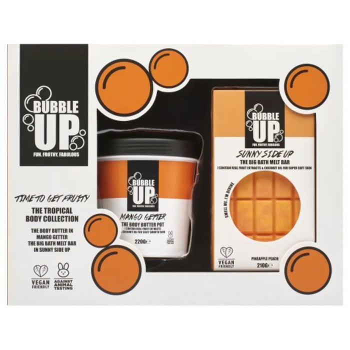 Bubble Up Time To Get Fruity Gift Set Body Butter 220g + Bath Melt Bar 210g