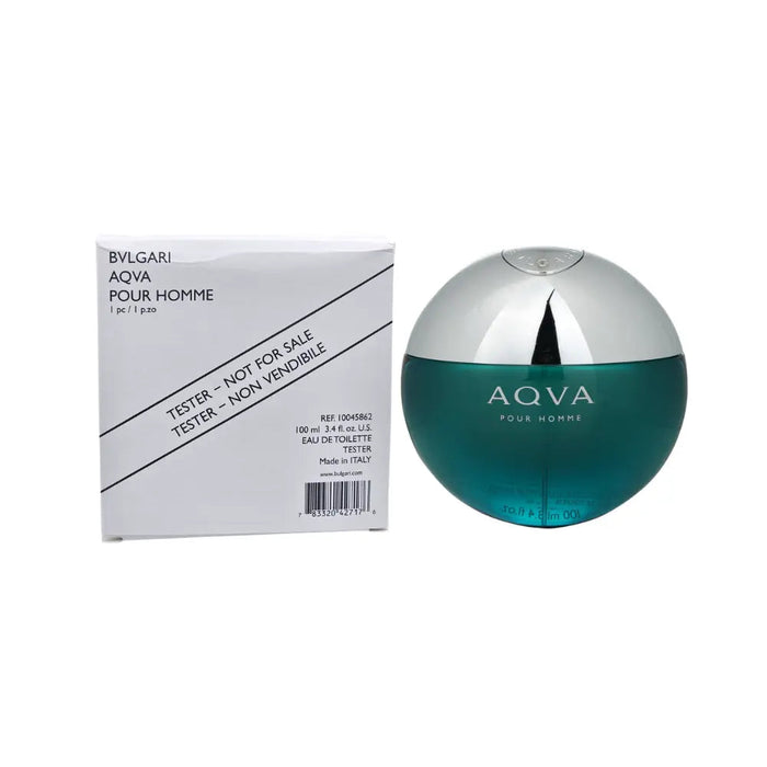 Bvlgari Aqva Pour Homme Eau de Toilette Spray 100ml Tester