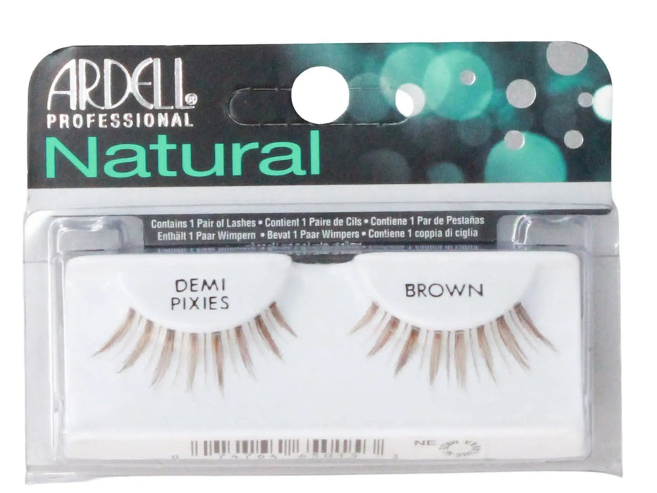 Ardell Professional Natural Demi Pixies False Eye Lashes 1 Pair - Brown