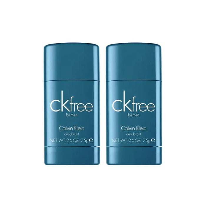 Calvin Klein CK Free Deodorant Stick 75g Pack of 2