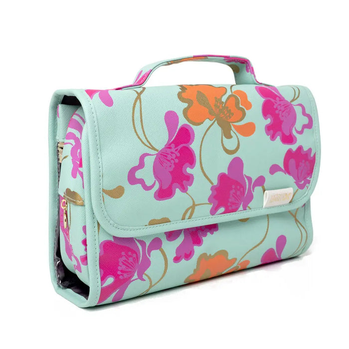 Victoria Green 'Emma' 3-in-1 Hanging Wash Bag in Flowing Floral