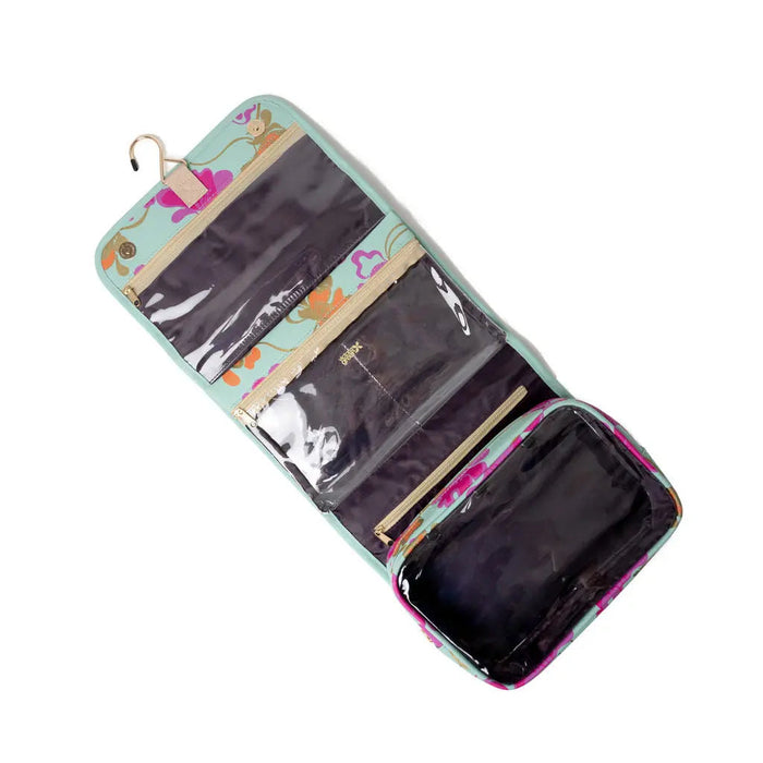 Victoria Green 'Emma' 3-in-1 Hanging Wash Bag in Flowing Floral