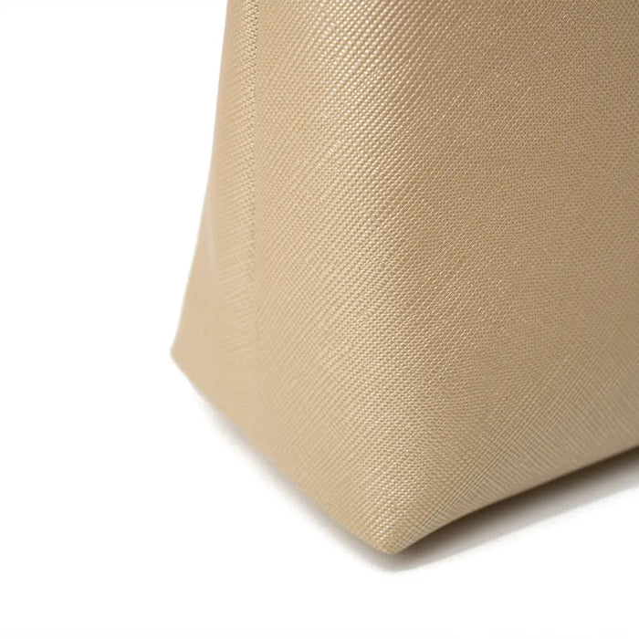 Victoria Green 'Mia' Large Makeup Bag in Warm Gold