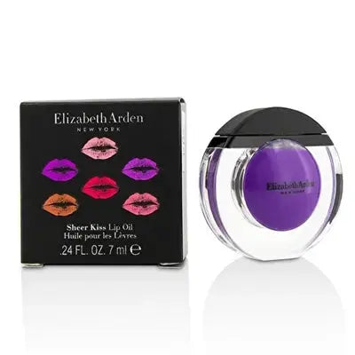 Elizabeth Arden Sheer Kiss Lip Oil 7ml - 05 Purple Serenity Damaged Box
