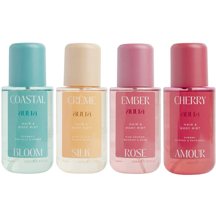 Face Facts Auua Fragrance Mist Bundle 4 x 240ml