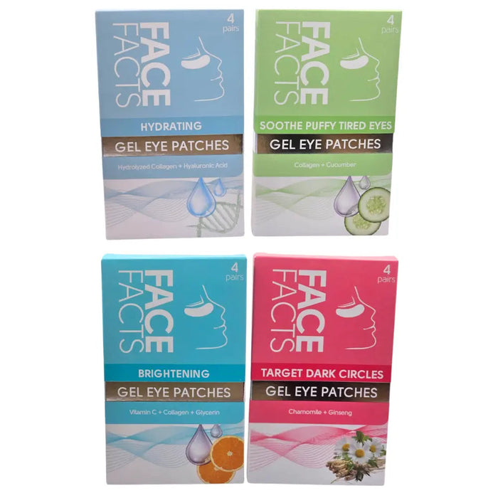 Face Facts Eye Mask Bundle Brightening + Hydrating + Soothing + Dark Circles