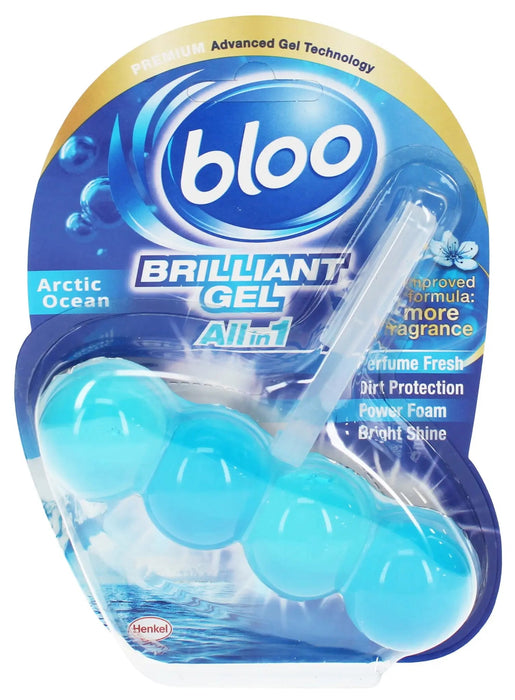 Bloo Toilet Rim Block Arctic Ocean All-in-1 Brilliant Gel 50g