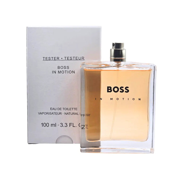 Hugo Boss BOSS In Motion Eau de Toilette Spray 100ml Tester NO LID