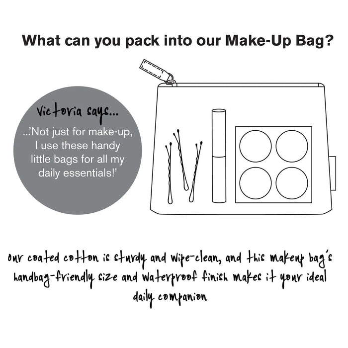 Cow Print Threefold Hanging Wash Bag & Small Makeup Bag Set