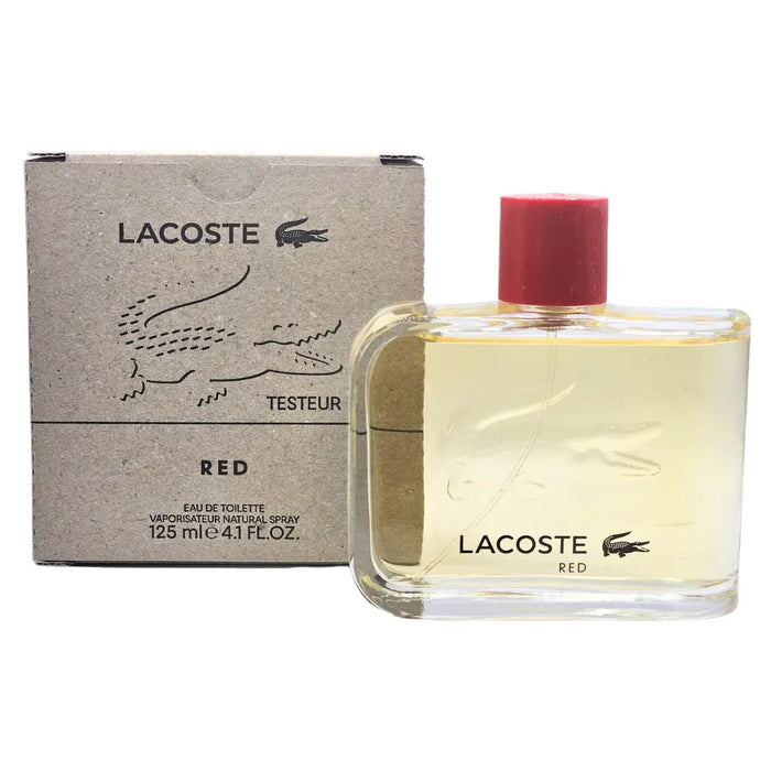 Lacoste Red Eau de Toilette Spray 125ml Tester
