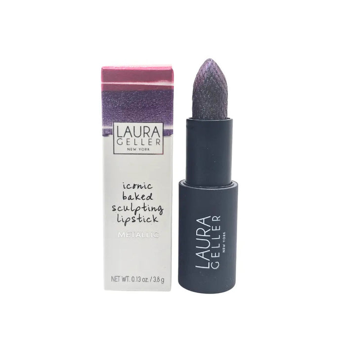 Laura Geller Iconic Baked Sculpting Lipstick Metallic 3.8g - Broadway Glitz
