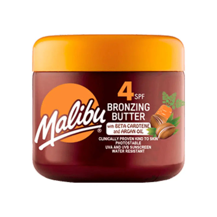 Malibu Sun SPF 4 Bronzing Body Butter with Carotene & Argan Oil 300ml