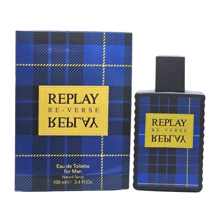 Replay Re-Verse Eau de Toilette for Man Spray 100ml