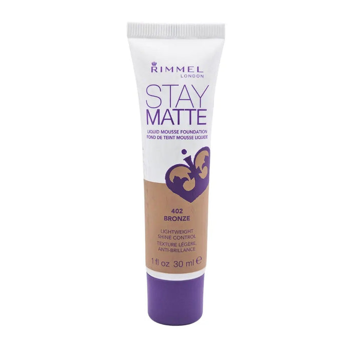 Rimmel Stay Matte Liquid Mousse Foundation 30ml - 402 Bronze