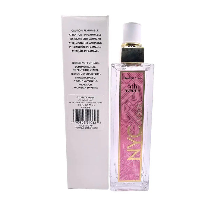 Elizabeth Arden 5th Avenue Love Eau de Parfum Spray 75ml Tester