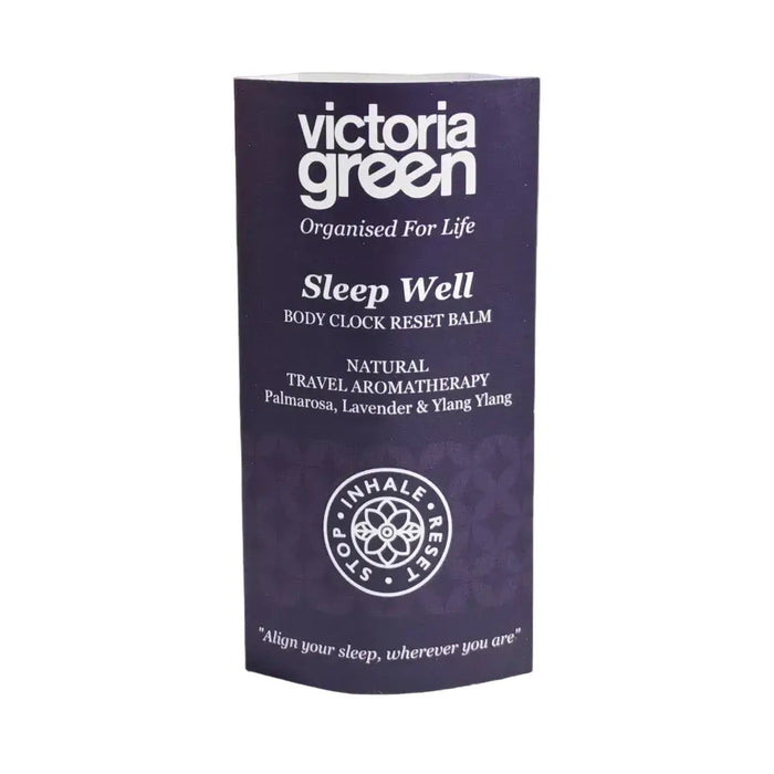 Sleep Well Body Clock Reset Balm Natural Travel Aromatherapy 1.5g Pack of 3