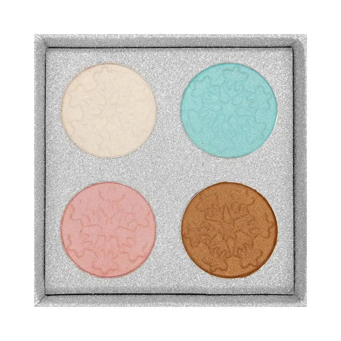 W7 Cosmetics Frosted Festive Icy Shimmers Makeup Palette