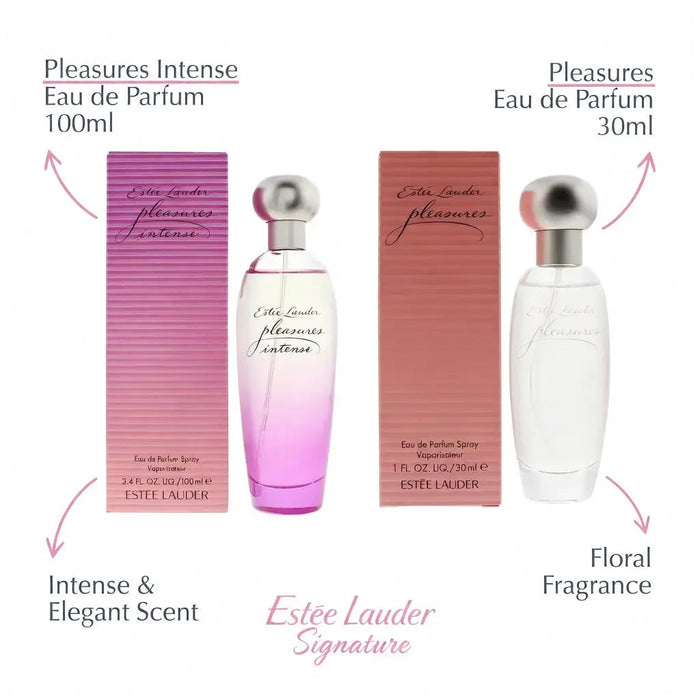Estee Lauder Pleasures Perfume Duo Gift Set EDP 30ml + Intense EDP 100ml