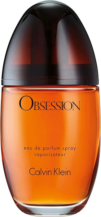 Calvin Klein Obsession Eau de Parfum Spray 100ml for Women Pack of 2 – Warm Spicy Amber Long Lasting Fragrance Set