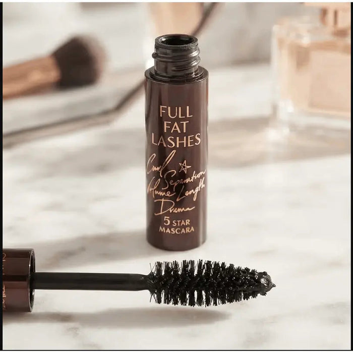 TBS Eye Makeup Duo Charlotte Tilbury Black Mascara + Shu Uemura Mystic Green Mascara