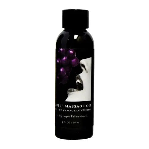Earthly Body Edible Massage Oil 2oz - Strawberry