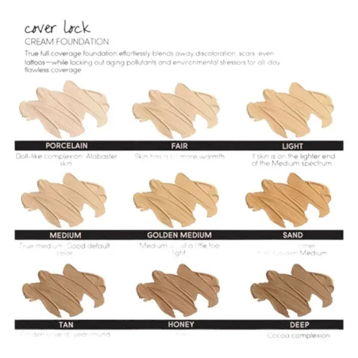 Laura Geller Cover Lock Cream Foundation 30ml - Honey